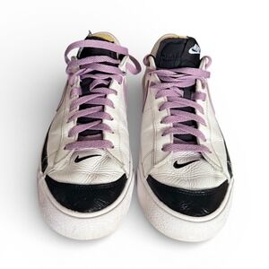 Nike Blazer Low‎ "77 Vintage White Purple DQ9700-900 Men's Size 10